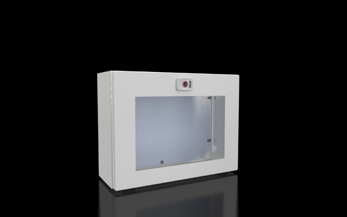 Rittal KX 1611.100 Bus-Gehäuse KX, Stahlblech, mit Doppelbart-Einsatz