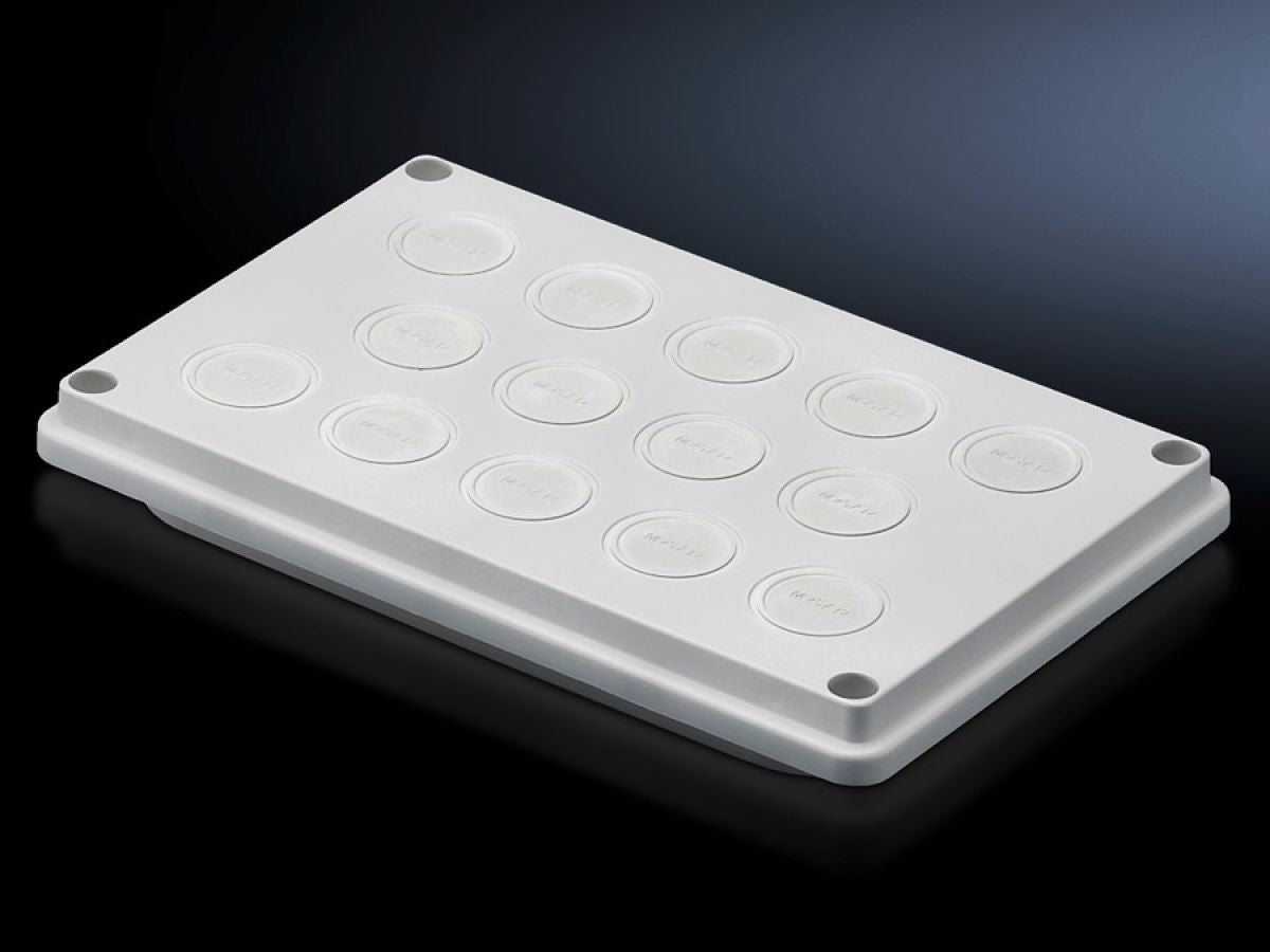 Rittal SV 9665.750, Cable entry gland for roof plate