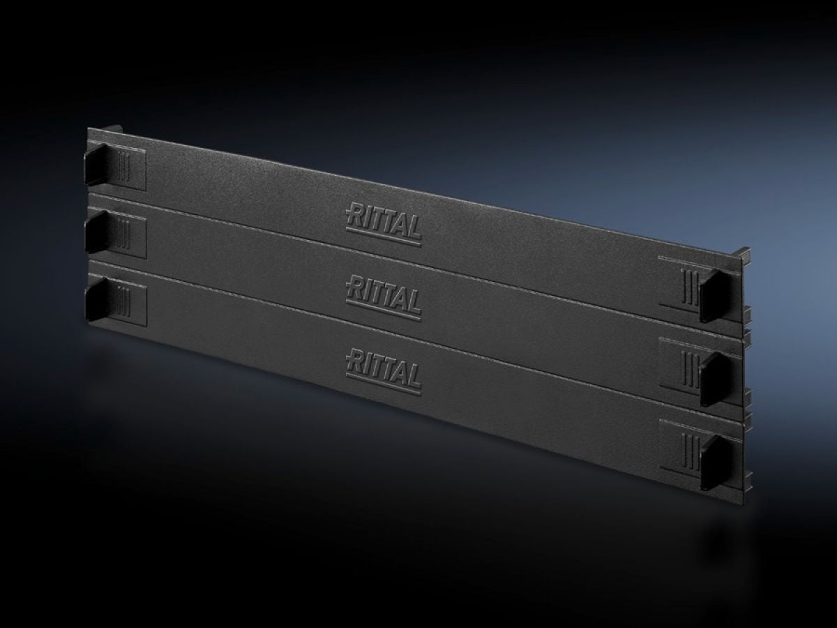 Rittal DK 7151.305, Blank Panel, 482.6 mm (19") Toolless Fixing