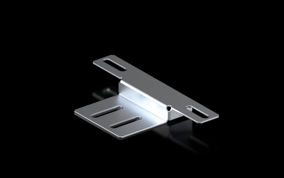 Rittal IT 5302.123, Mounting angles additional fastening attachment for VX IT 482.6 mm (19") mounting angles, standard