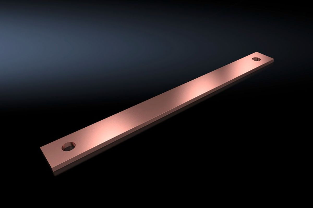 Rittal SV 9686.524, PE/PEN Busbar E-Cu for VX