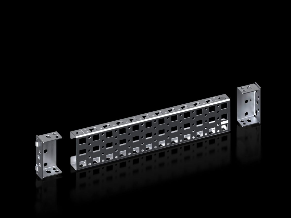 Rittal VX 8100.740, Punched section without mounting flange, 23 x 64 mm for VX, VX SE