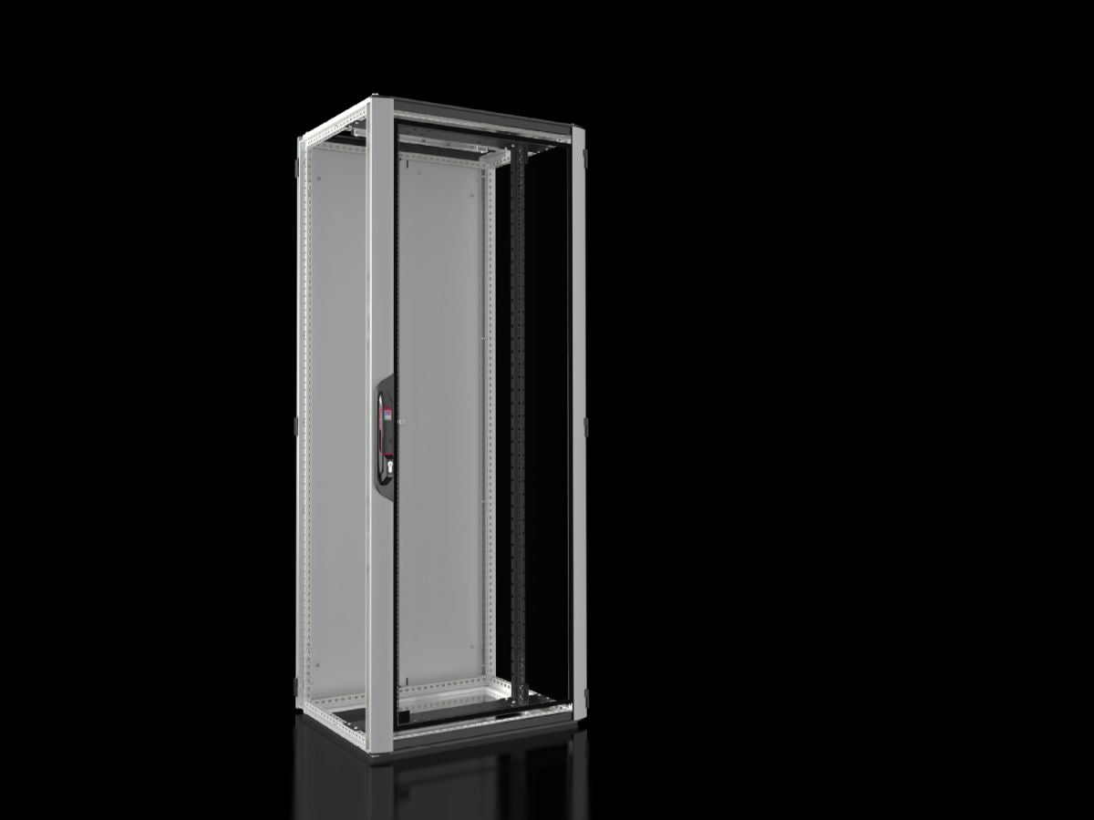 Rittal VX 5306.122, Network/server rack VX IT with glazed door, with 482.6 mm (19") mounting angles, standard