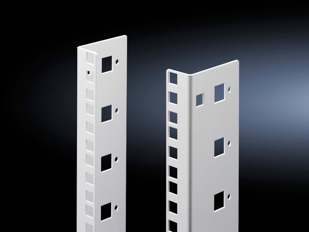Rittal DK 7507.709, Mounting angles, 482.6 mm (19") for FlatBox