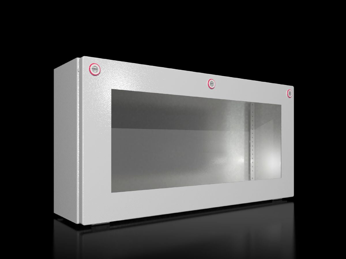 Rittal KX 1612.000, Bus enclosures KX, sheet steel, with mini cam lock