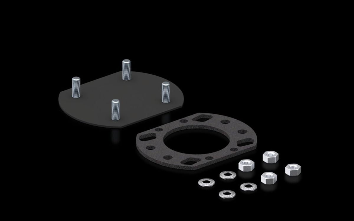 Rittal CP 6505.200, Cover plate for support arm connection