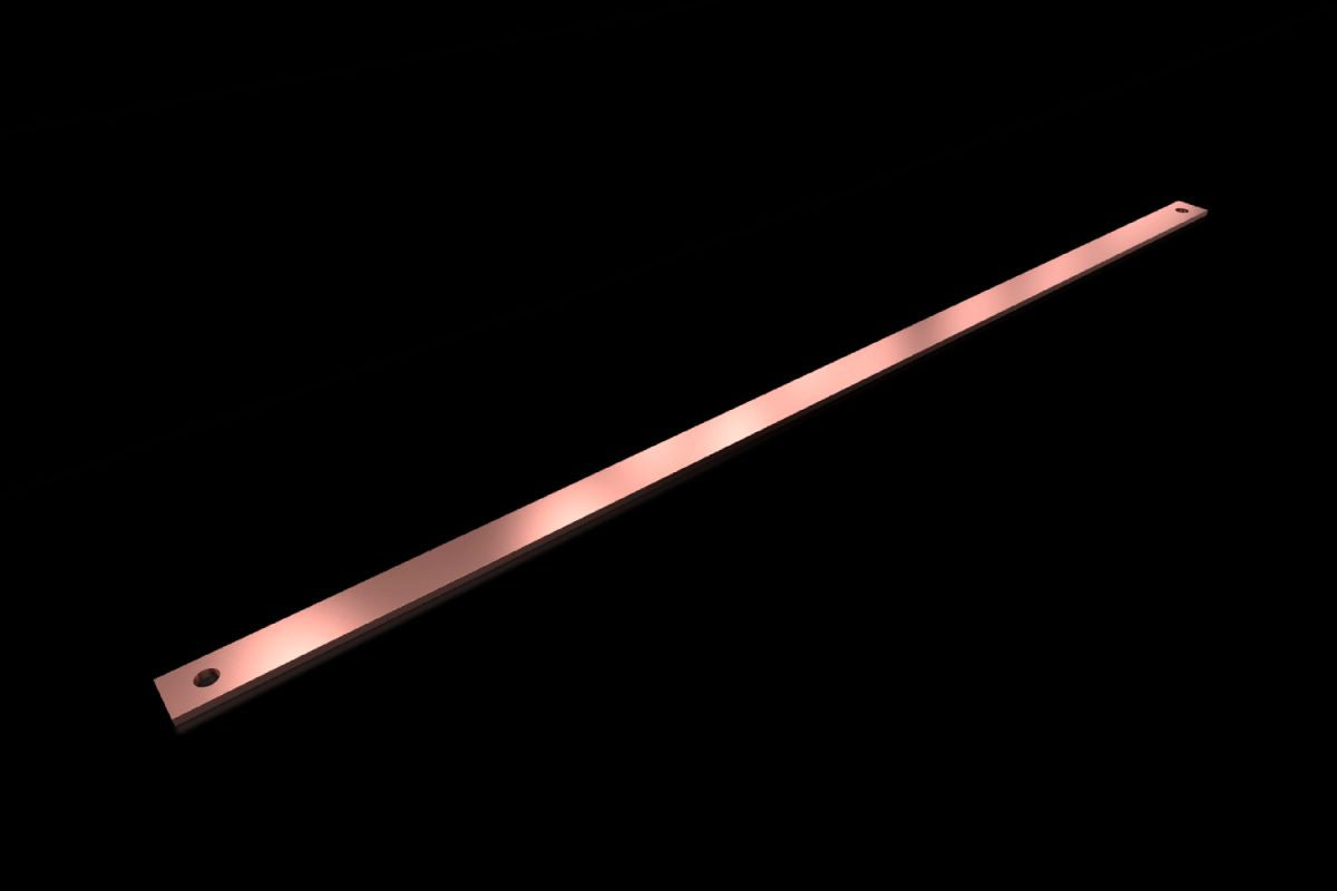 Rittal SV 9686.520, PE/PEN Busbar E-Cu for VX