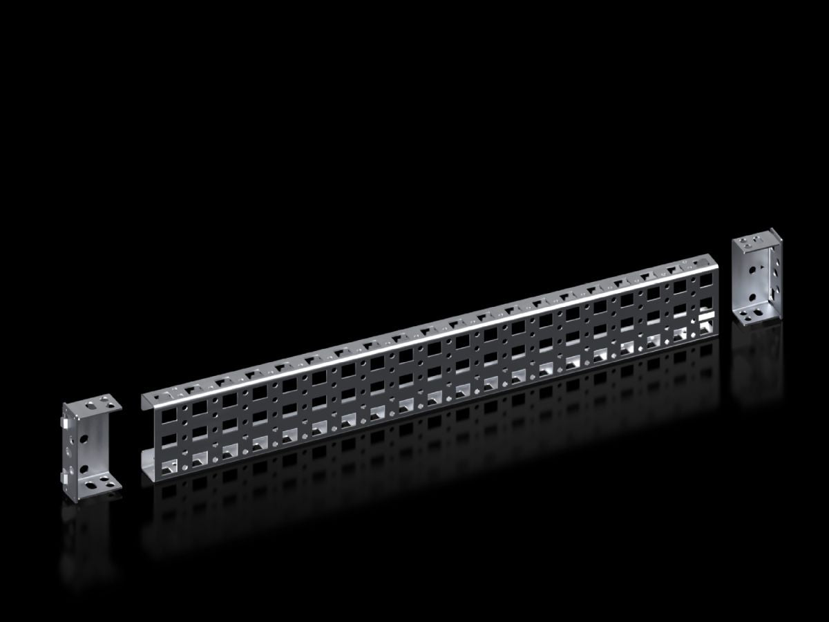 Rittal VX 8100.742, Punched section without mounting flange, 23 x 64 mm for VX, VX SE