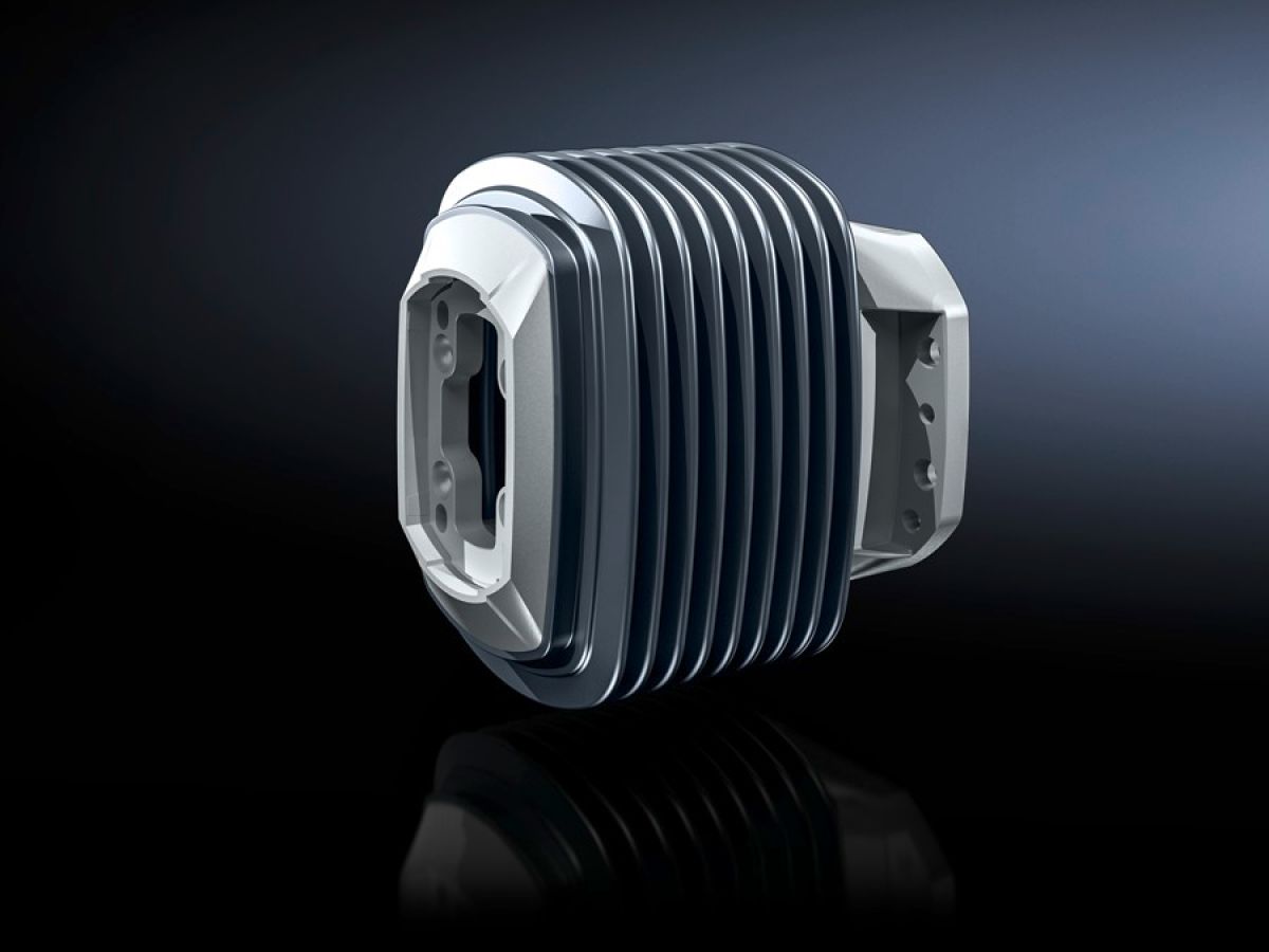 Rittal CP 6212.780, Wall-mounted hinge CP 120 Horizontal outlet, without height offset