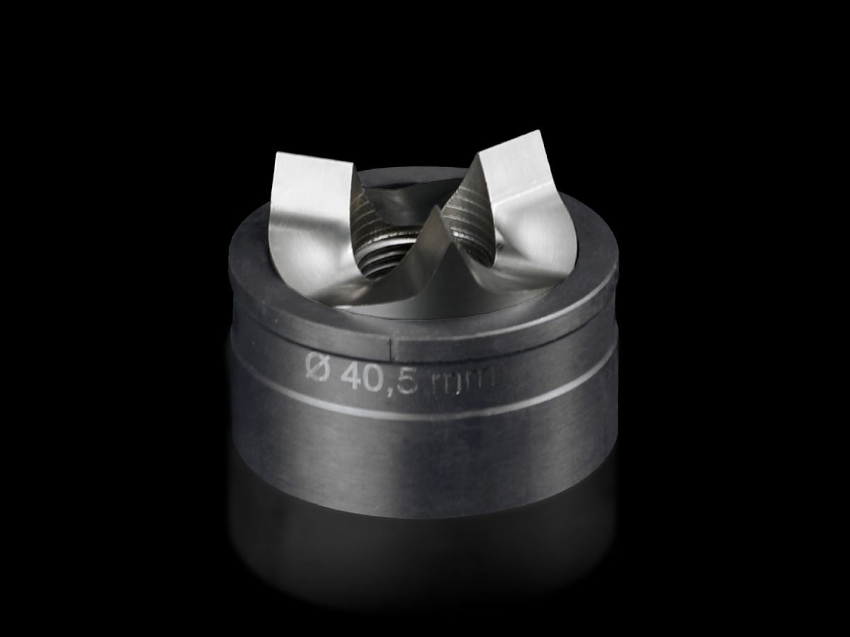 Rittal AS 4055.140 Spalt-Blechlocher rund für Edelstahl, mit 3-fach Teilung