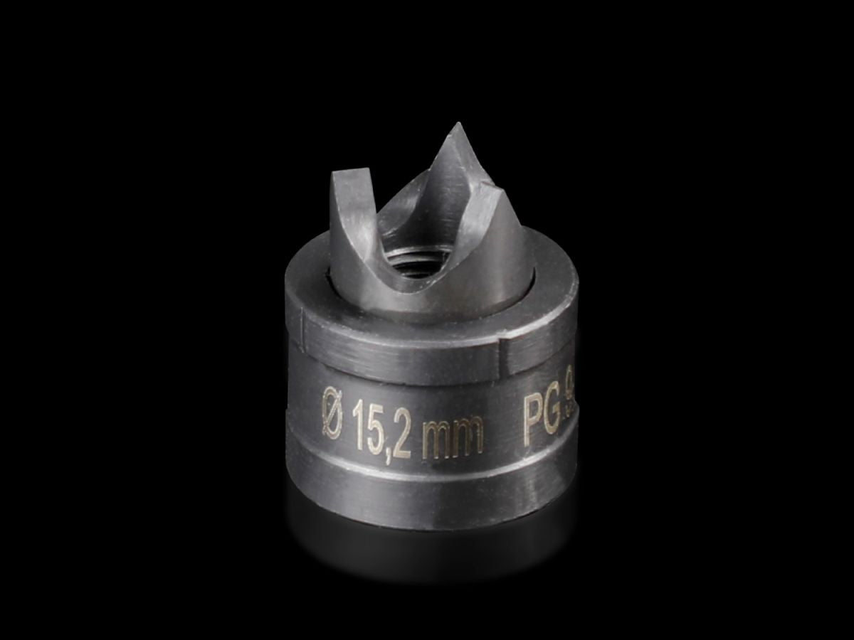 Rittal AS 4055.515 Spalt-Blechlocher rund für Stahlblech, mit 3-fach Teilung