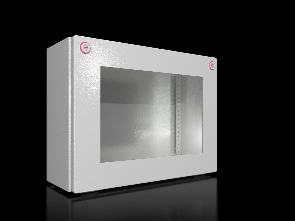 Rittal KX 1611.000, Bus enclosures KX, sheet steel, with mini cam lock