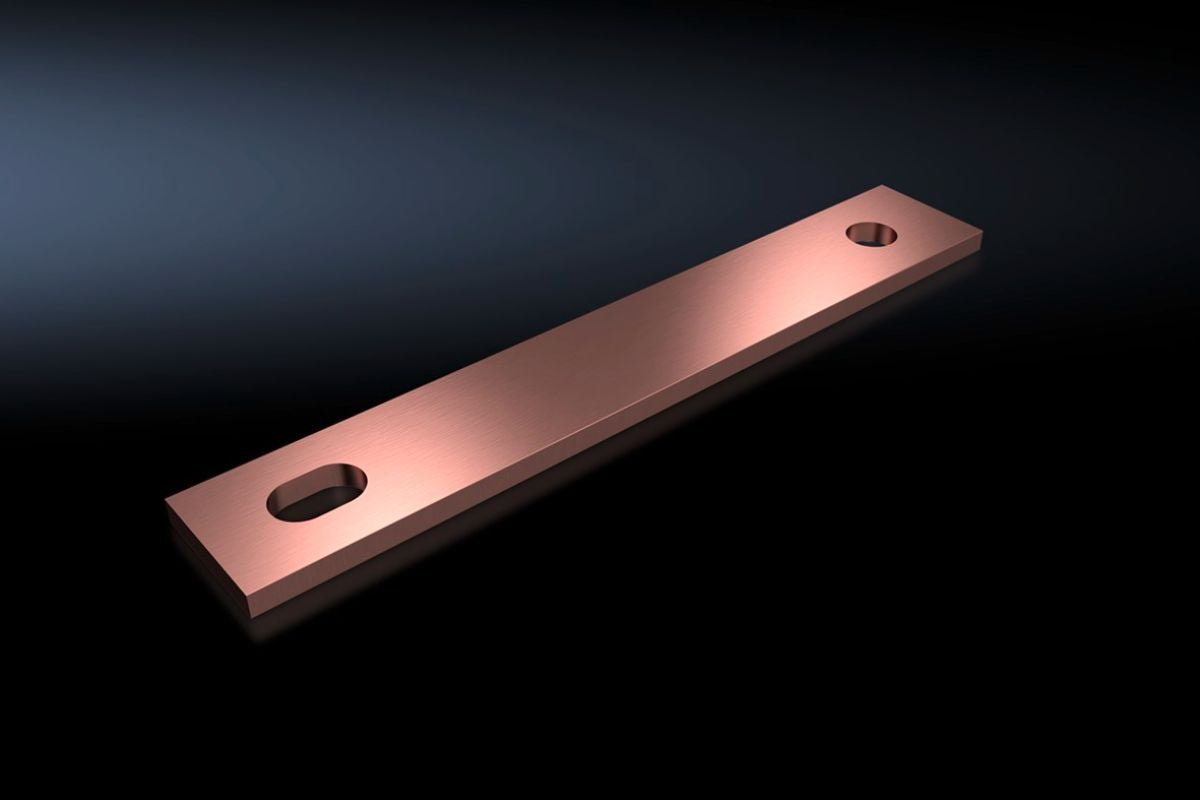 Rittal SV 9686.529, PE/PEN baying bracket E-Cu