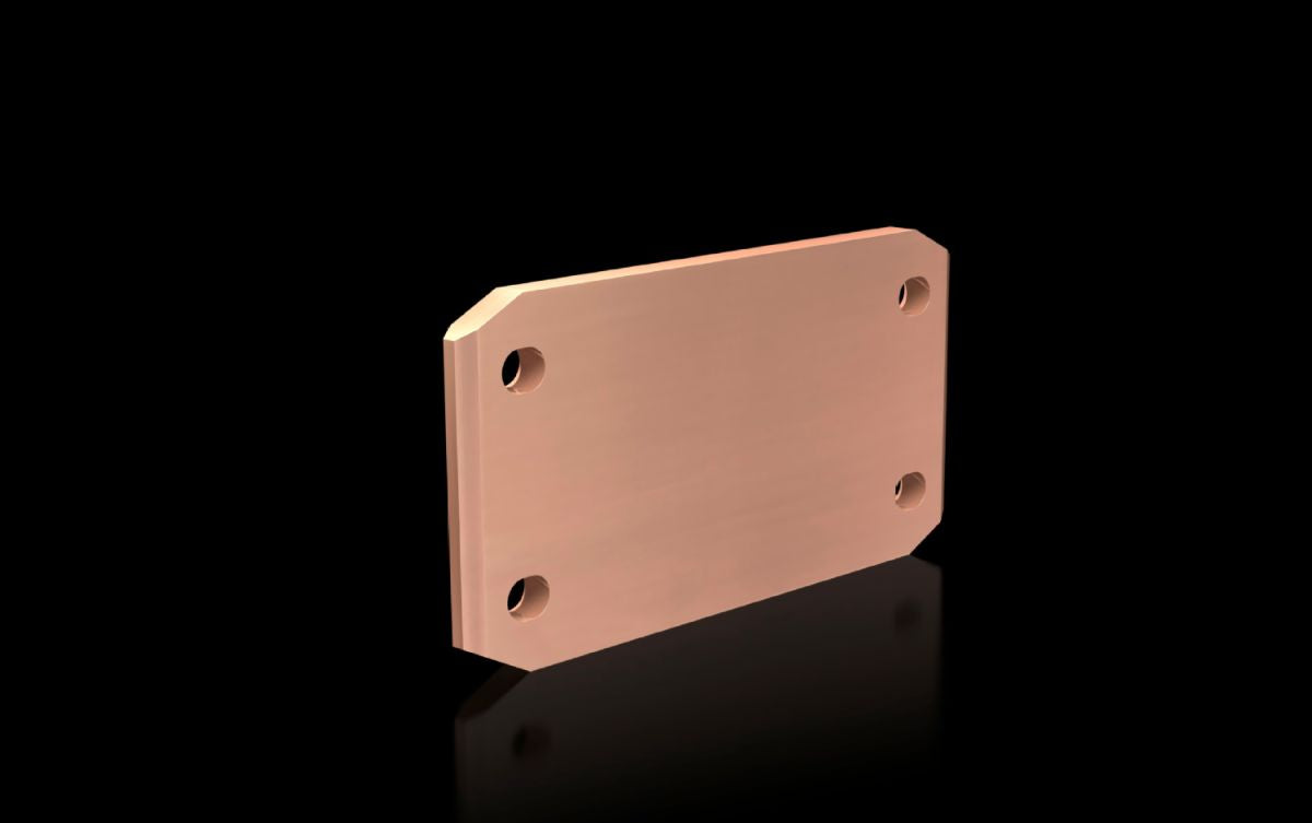 Rittal SV 9686.250, Longitudinal Connector E-Cu for Busbar Connection