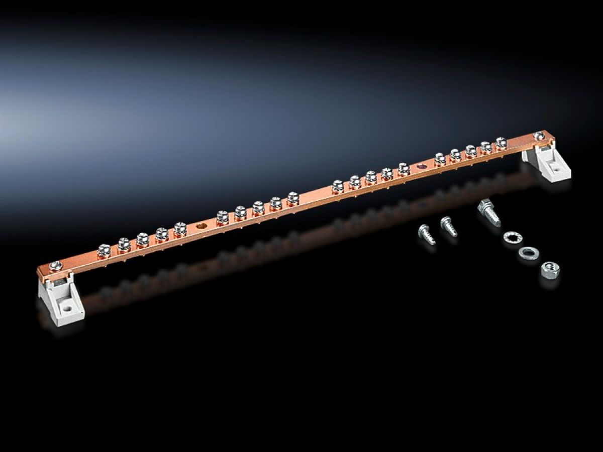 Rittal DK 7113.000, Earth rail, horizontal