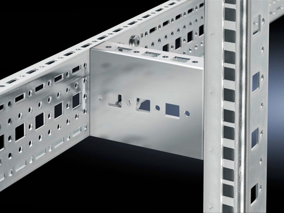 Rittal DK 7284.135, Mounting angles additional fastening attachment with L-shaped mounting angles