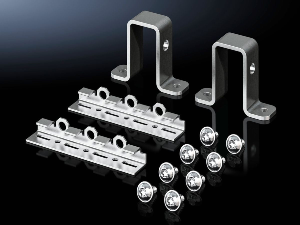 Rittal VX 8620.400 Sockel-Ausbauwinkel für Sockel-System VX, Edelstahl