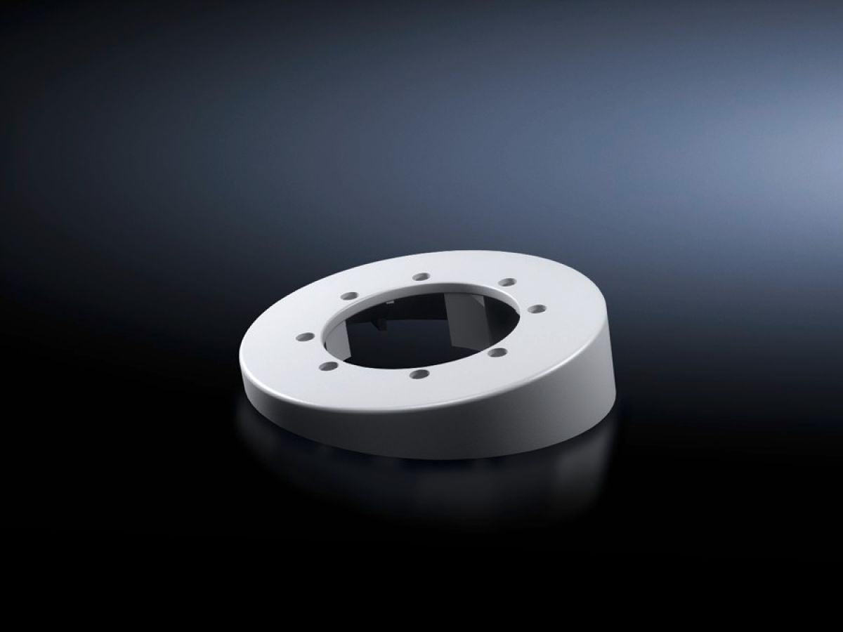 Rittal CP 6206.400, Tilting adaptor 10° for support arm connection Ø 130 mm