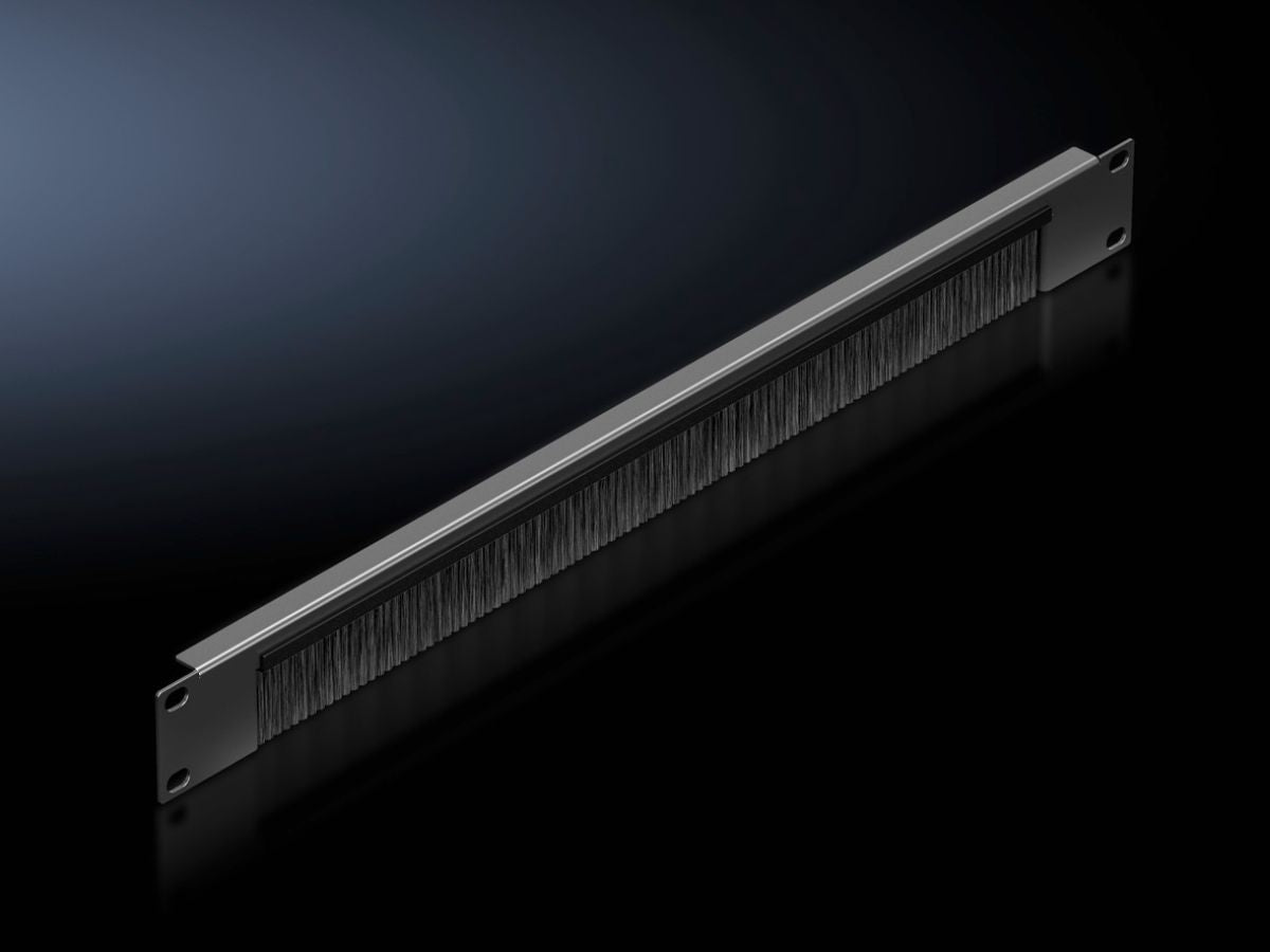 Rittal DK 5302.202, Cable management panel with brush strip 482.6 mm (19")