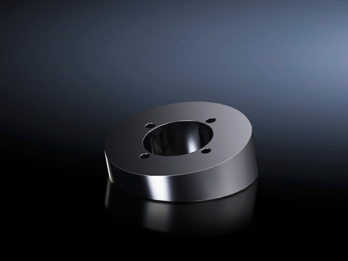 Rittal CP 6664.100, Tilting adapter 10° CP 40, stainless steel