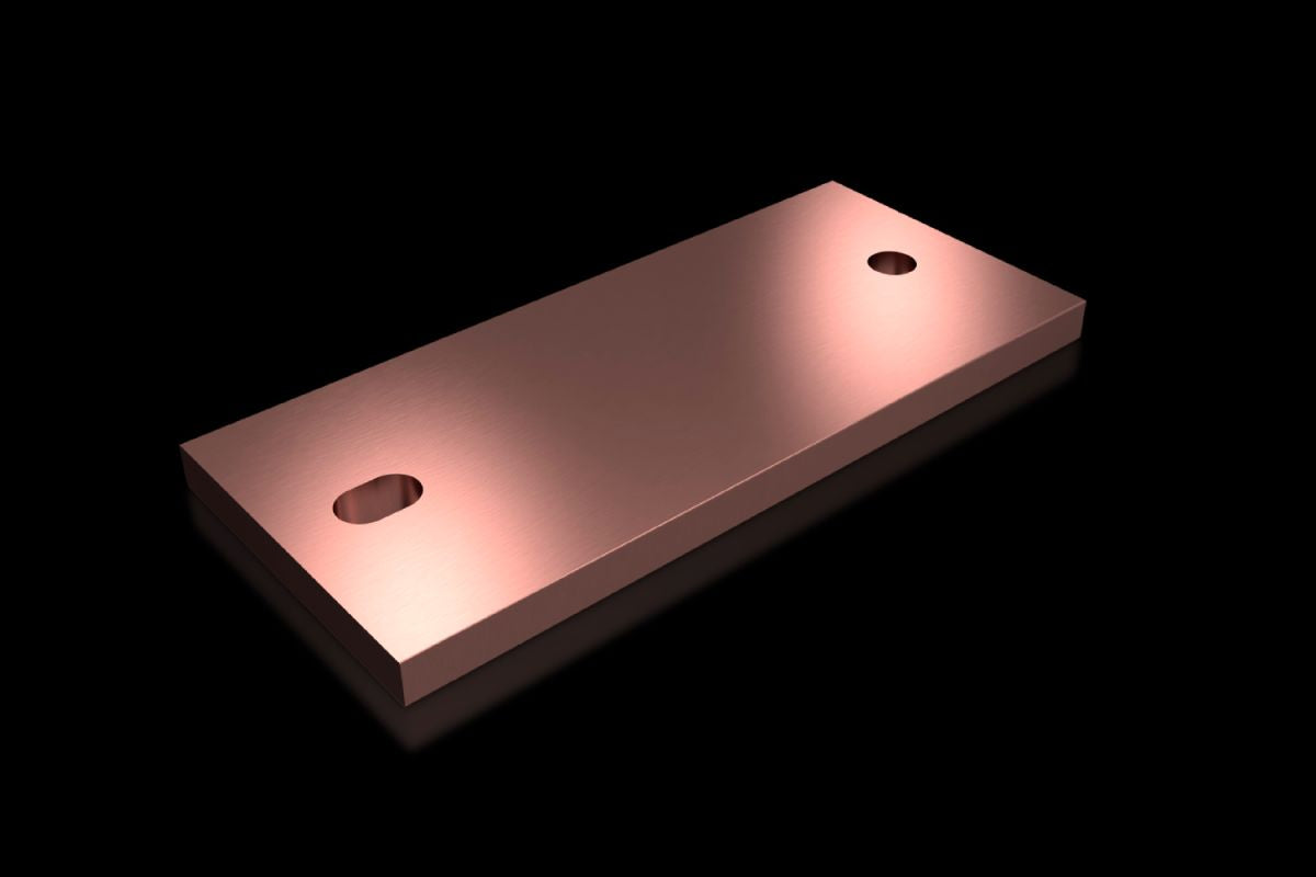 Rittal SV 9686.589, PE/PEN baying bracket E-Cu