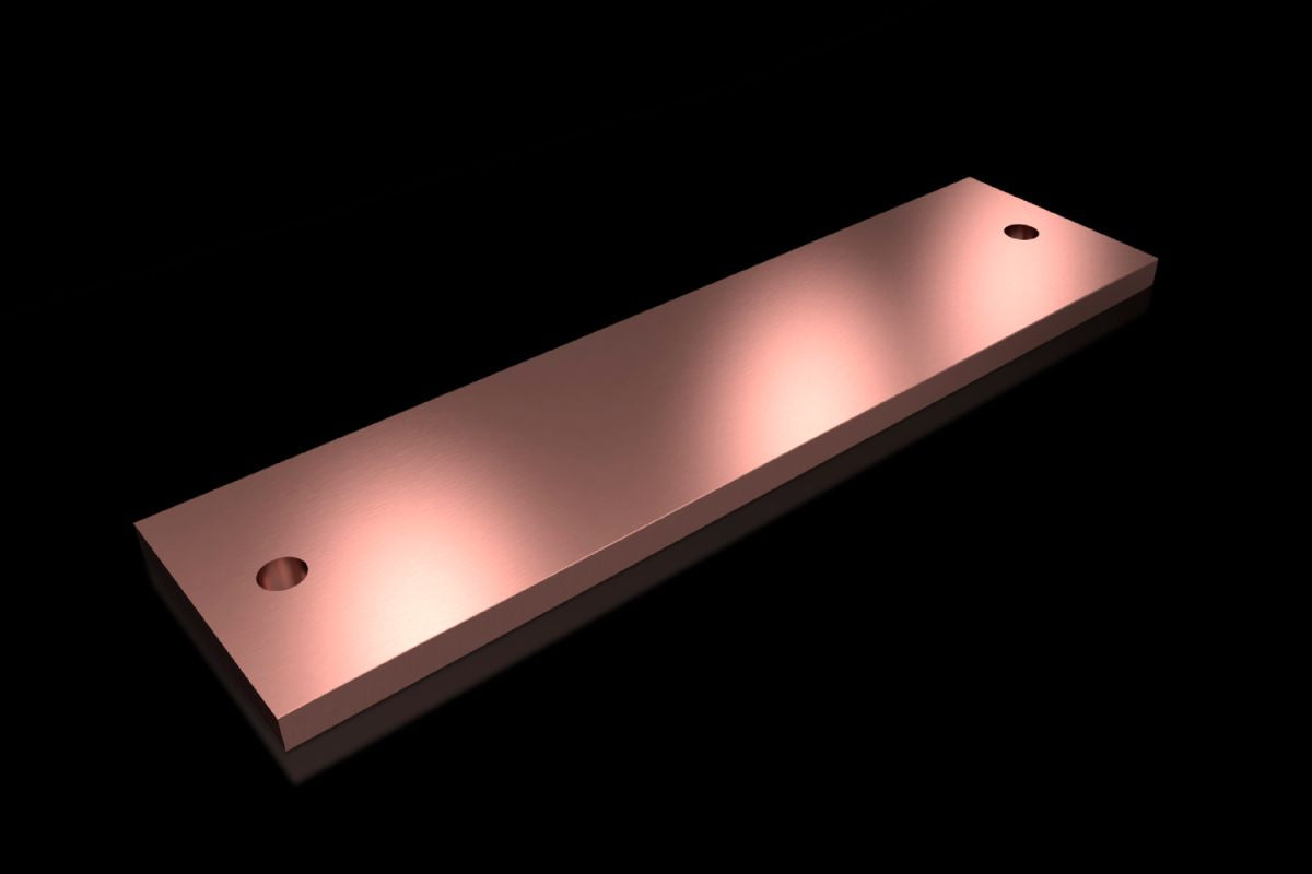 Rittal SV 9686.584, PE/PEN Busbar E-Cu for VX