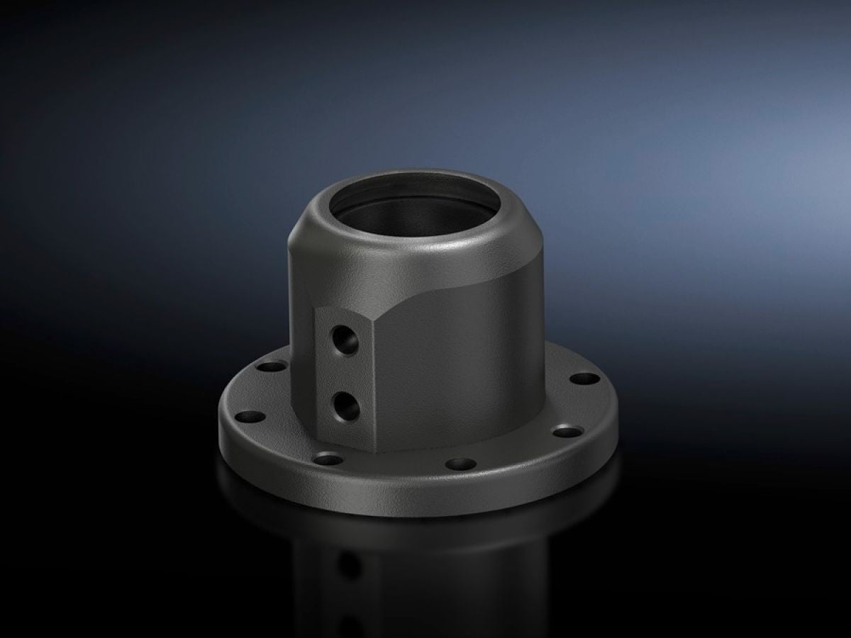 Rittal CP 6501.110, Wall/base mounting bracket, CP 40, steel