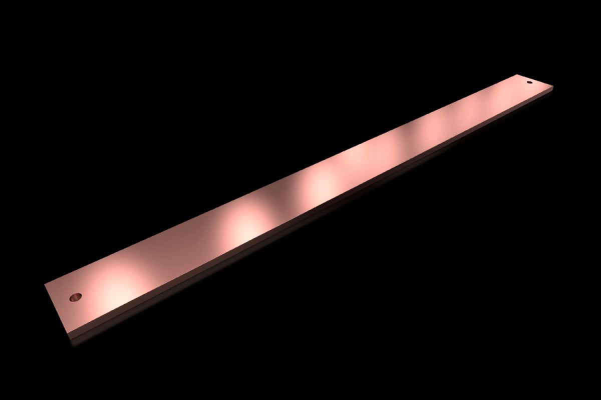 Rittal SV 9686.580, PE/PEN Busbar E-Cu for VX