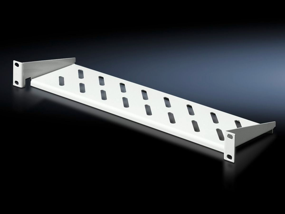 Rittal DK 7119.140, Component shelf 1 U, static installation 482.6 mm (19") system punchings