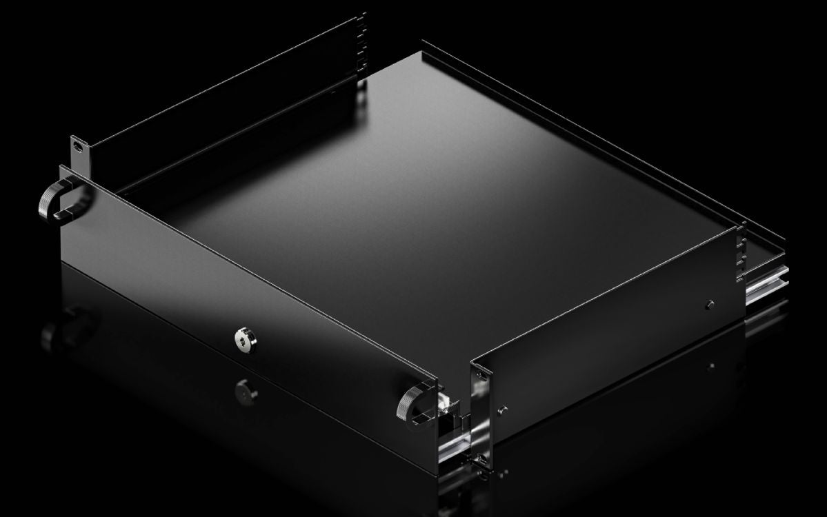 Rittal DK 5302.205, Keyboard drawer 2 U for one 482.6 mm (19") mounting level