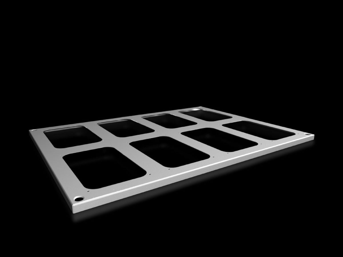 Rittal SV 9681.586, Roof plate for cable entry glands for VX, VX IT