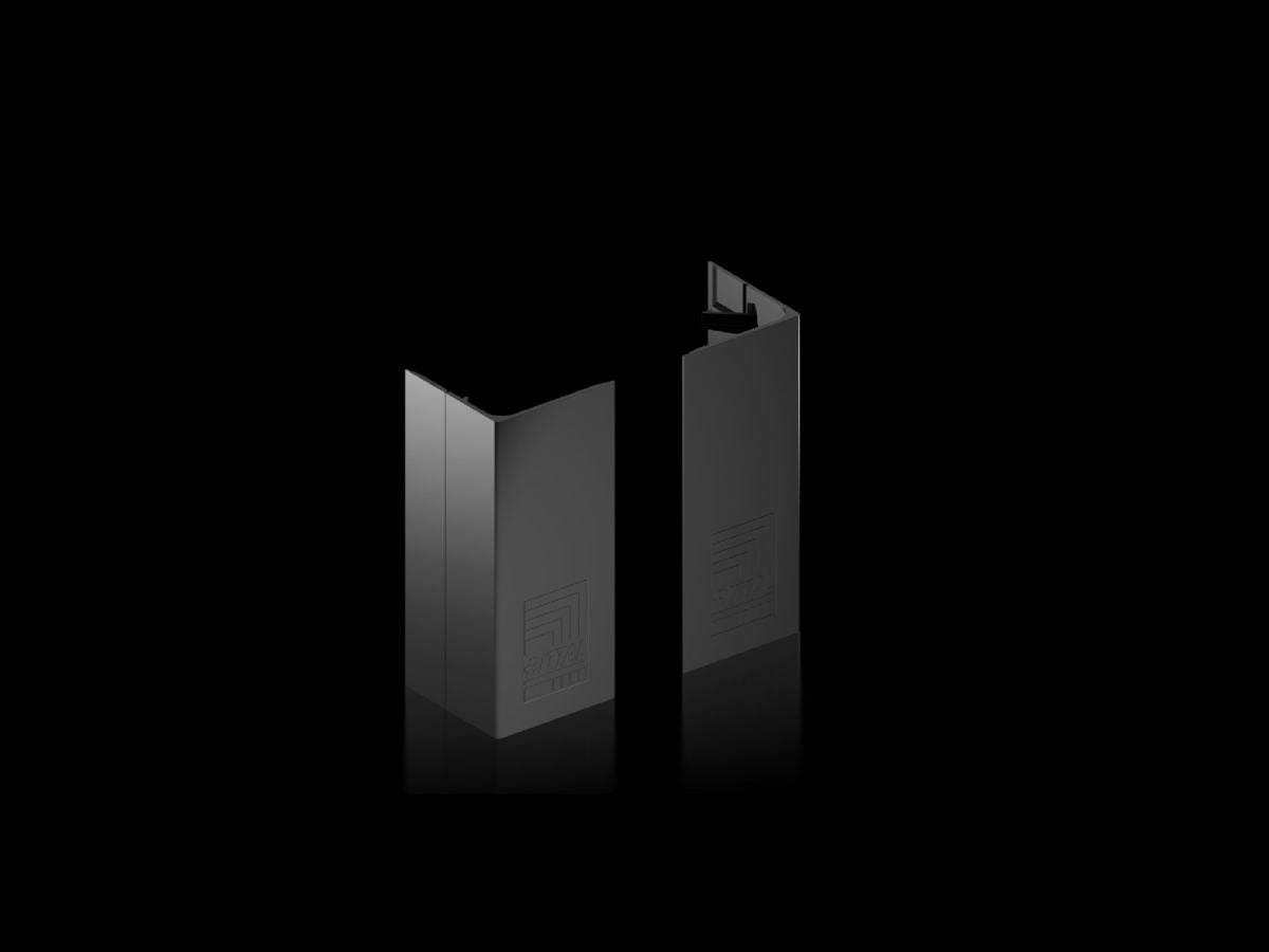 Rittal VX 5051.162 Eckabdeckung für Sockel-Eckstück für Sockel-System VX