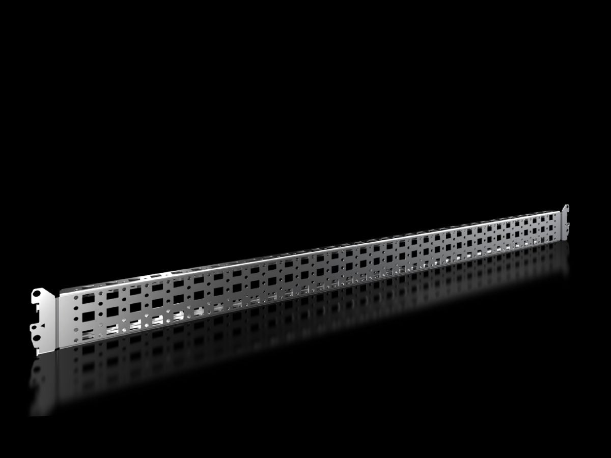 Rittal VX 8617.150, Punched section with mounting flange, 23 x 64 mm for VX, VX IT, VX SE, AX plastic