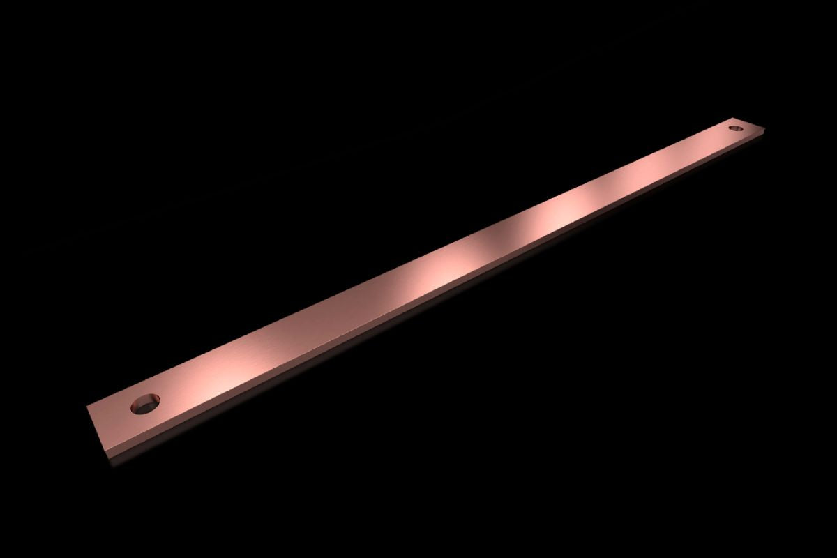 Rittal SV 9686.528, PE/PEN Busbar E-Cu for VX