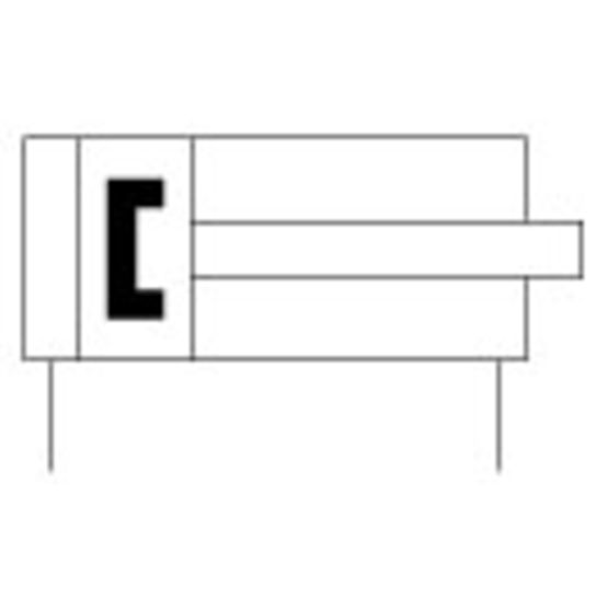 Aventics R452000769, Kompaktzylinder, Serie CCI-SC