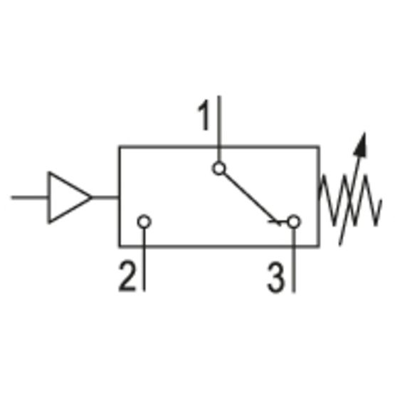 Aventics R412024761, Druckschalter, PM1-M3-F001-V09-000-CAB-7M-ATE