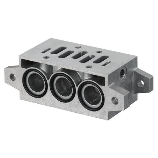 Aventics 1825503150, Grundplatte, Anschlüsse 2 und 4 unten