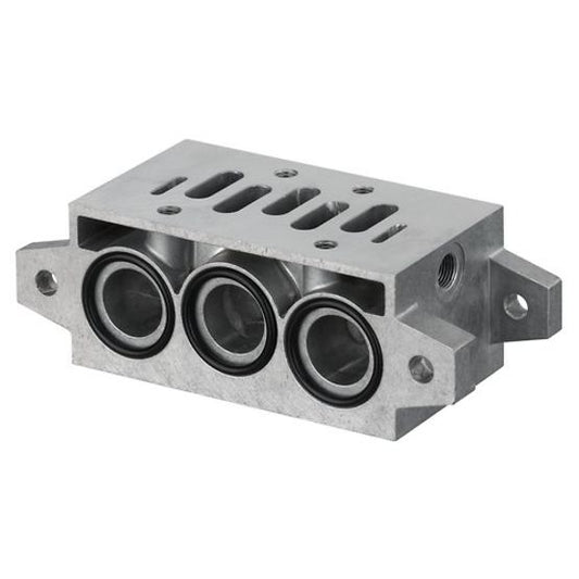 Aventics 1825503147, Grundplatte, Anschlüsse 2 und 4 unten