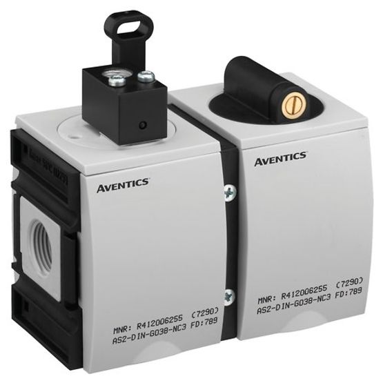 Aventics R412006289, Befülleinheit, pneumatisch betätigt, Serie AS2-SSU
