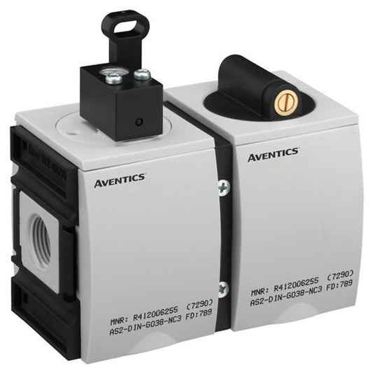 Aventics R412006289, Befülleinheit, pneumatisch betätigt, Serie AS2-SSU