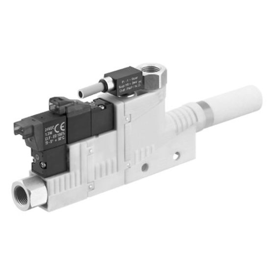 Aventics R412007496, Ejektor, EBS-ET-25-NO-I-N-VE-G014-G038-