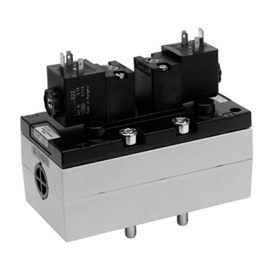 Aventics 5814593450, 5/3-Wegeventil, V581-5/3EC-230AC-I4-2CNO-LBX-A