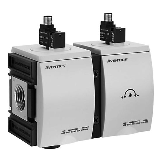 Aventics R412009381, Befülleinheit, elektrisch betätigt, Serie AS5-SSU