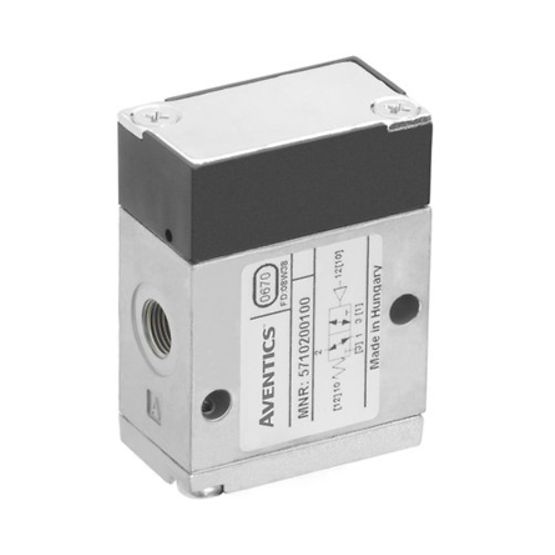 Aventics 5710200100, 3/2-Wegeventil, CD04-3/2NC-SR-G018-G018-G018-S
