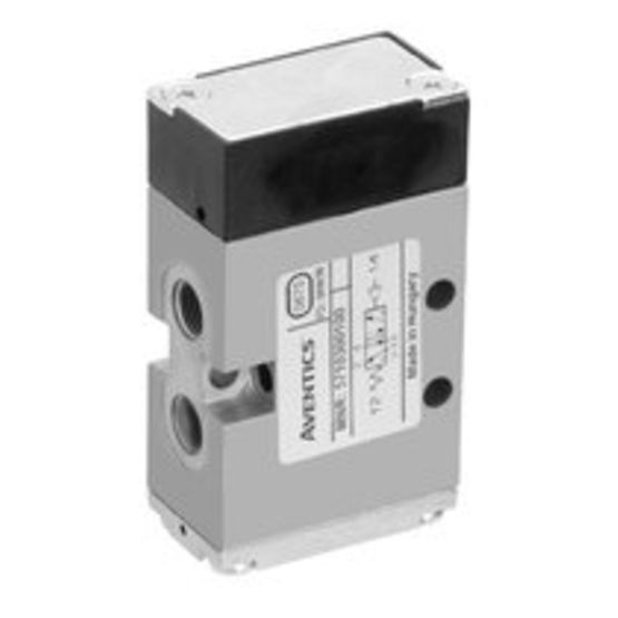 Aventics 5710300100, 5/2-Wegeventil, CD04-5/2XX-SR-G018-G018-G018-S