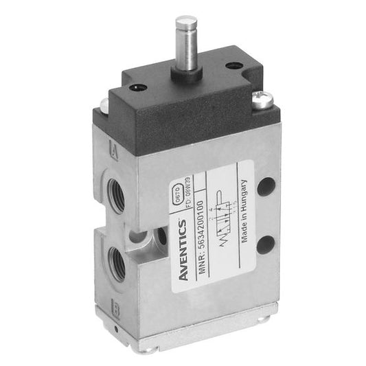 Aventics 5634200100, 5/2-Wegeventil, CD04-5/2XX-SR-P-G018-G018-S