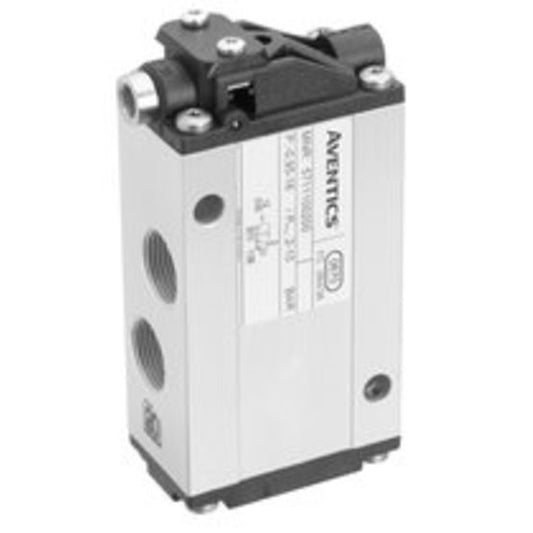 Aventics 5711100200, 3/2-Wegeventil, CD12-3/2NC-SR-M022-M022-G018-S