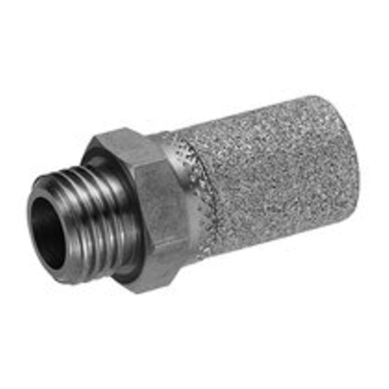 Aventics R412010086, Schalldämpfer, SILENCER G100 EDELSTAHL