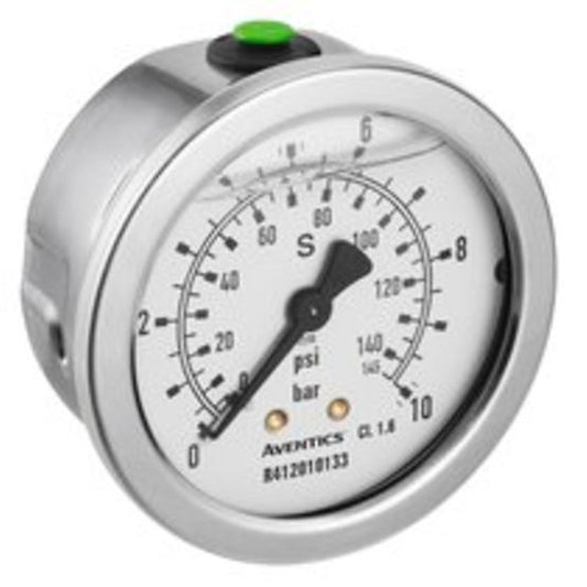Aventics R412010132, Manometer, PG1-ROB-G014-GLY-D63-P0-6
