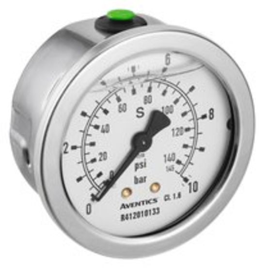Aventics R412010127, Manometer, PG1-ROB-R018-GLY-D63-P0-6